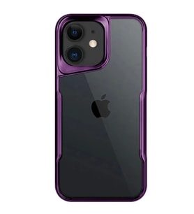 Apple iPhone 11 Kılıf Boyi Silikon Kapak - Derin Mor