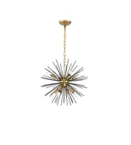 Sputnik Retro Avize RA-AVZ- 4032-75-18 (Siyah-Gold)