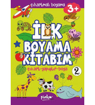 Çıkartmalı İlk Boyama Kitabım 3+ Yaş-2