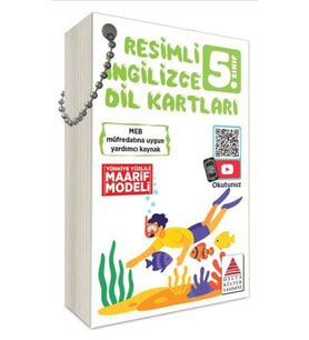 5. Sınıf Resimli İngilizce Dil Kartları