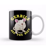 Cute & Funny Gerbils Are The Best Pet Owners Kupa Bardak Porselen