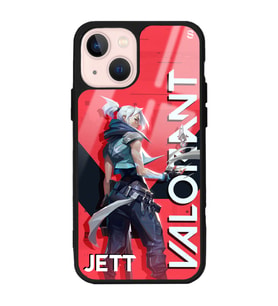 iPhone 13 Valorant Jett Tasarımlı Glossy Telefon Kılıfı