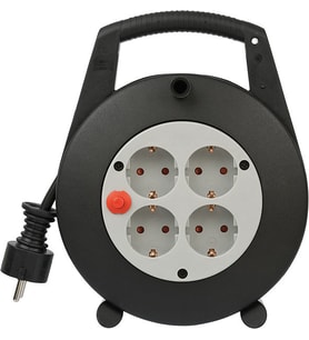 Brennenstuhl Vario Line Cable Box 4 Soketli Makaralı 5 Mt Kablo (Siyah)