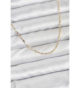 CM 14K Gold Renk Ezme Zincir Model 60 cm Kadın Kolye TJ-BKO10933