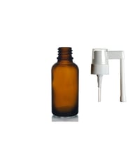 20ml kahverengi ağız spreyi başlıklı cam şişe,12 adet, ağız spreyi şiesi, cam şişe, medikal şişe