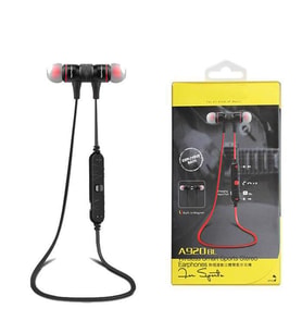 Azemax A920BL Kablosuz Sport Bluetooth Kulaklık Siyah