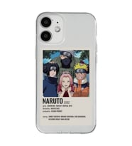 Iphone 12 Uyumlu Naruto Anime Desenli Şeffaf Telefon Kılıfı