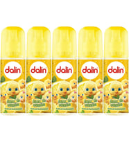 Dalin Bebek Kolonyası 150ML Limon Çiçeği (Limon-Bergomat-Papatya) (5 Li Set)