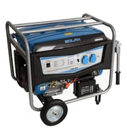 Solax YM8000LQE 7kW 14bg 420cc 90kg Tekerli Marşlı Monofaze Benzinli Jeneratör