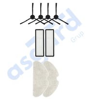 Dreame F9 PRO Uyumlu 4 Yan Fırça 2 Filtre 2 Mop PKT-iasgf0000279