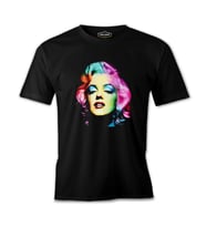 Marilyn Monroe - Pinkfull Siyah Erkek Tshirt