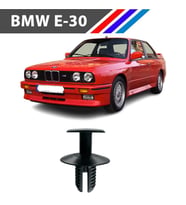 Bmw E30 Davlumbaz Klipsi 50 Adetli Paket