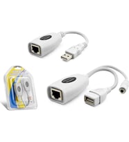 TAPLİN TK-118 USB Uzatma Extender 60MT (Beyaz)
