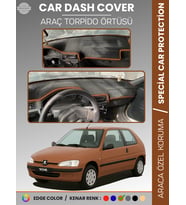 PEUGEOT 106 (1991-2003) Torpido Örtüsü Ön Göğüs Torpido Koruma Birebir Uyum Kaymaz Özel Kesim