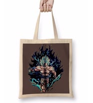 Vegeta DBS Super Sayan Blue Bez Çanta Uzun Saplı