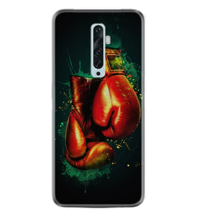 Oppo Reno 2Z 4 Lite 4 Pro 5 6 7 A31 Kılıf Desemli Silikon Boks Eldiveni 1763