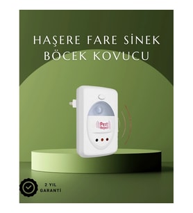 Mey İthalat® Ultrasonik Ses Dalgalarıyla Kimyasalsız Fare ve Böcek Kovucu Cihaz