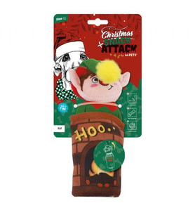 M-PETS CHRISTMAS ELF SNACK ATTACK KÖPEK OYUNCAĞI