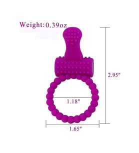 Censan Naughty Play Titreşimli Penis Halkası