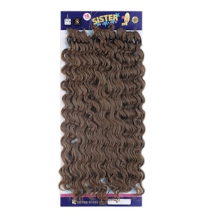 Afro Dalgası / Açık Kahve 8