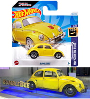 Hot Wheels - Bumblebee (1/64) Volkswagen Beetle Yellow - Transformers