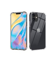 Apple iPhone 12 6.1'' Şeffaf Tank Silikon Kapak