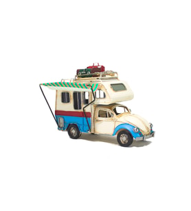 Dekoratif Metal Karavan Tenteli Sevimli Karavan
