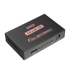 HYTECH HY-LU4 4xHDMI 2K-4K Monitör Çoklayıcı (1PC-4Monitör)(1923)