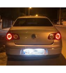 Volkswagen Passat B6 Led Plaka Aydınlatma Set Ampulu FEMEX