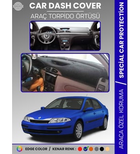 RENAULT LAGUNA 2 (2002-2007) Torpido Örtüsü Ön Göğüs Koruma Torpido Koruma Araca Özel Tam Uyum