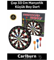 Premium Eğitici Zeka Geliştirici Öğretici Eğlence Aile Manyetik Dart Küçük Boy Çap 33 Cm