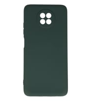 Durukar® Redmi Note 9 5G Kılıf Nano içi Kadife Silikon - Koyu Yeşil