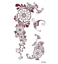 FF-039 ORTA BOY ETNİK DESEN GEÇİCİ DÖVME-TATTO