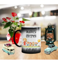 Okul Öncesi Öğretmeni Sihirli Kupa Bardak OKL03