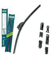 HC Cargo 4 Aparatlı Muz Silecek 350 mm (Siyah)