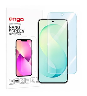 Samsung Galaxy S26 FE İle Uyumlu Ekran Koruyucu SM-S741B Nano Parlak 9H Kırılmaz Esnek Cam Çizilmeye Dayanıklı Şeffaf