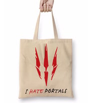 The witcher I Hate Portals Bez Çanta Uzun Saplı