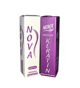 Keratin + Keratinli Tuzsuz Şampuan Set 1000 ml