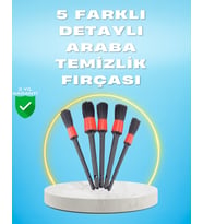 5'li Araba Temizlik Fırçaları-farklı Boyutlu Fırçalarla Derinlemesine Temizlik