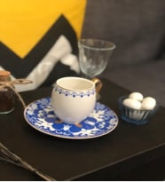 Tekli Kahve Fincanı Hediye Seti - Hediye Kutusu