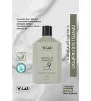 W-Lab Cosmetics Centellin 9 Aktifli Şampuan 250 ml Egzama, Pullanma, Sedef, Kepek, Kaşıntıya Karşı Etkili