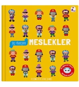 Seç – Karıştır : Meslekler (15 Eğlenceli Parça, 120 Farklı Seçenek) (Ciltli)