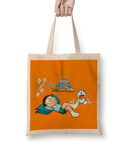 Sleeping Nobita Doraemon New Dinosaur Bez Çanta Uzun Saplı