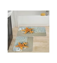 Eliana Home Baskılı 2'li Banyo Paspas Takımı RVG5004