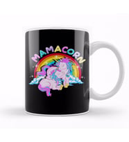 Mamacorn Cute Unicorn Mom Unicorn Loving Mama Kupa Bardak Porselen