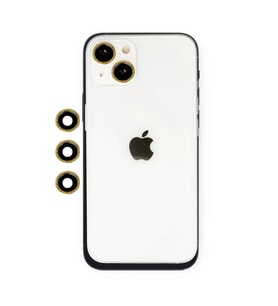 İphone 14 Shine Kamera Lens - Gold