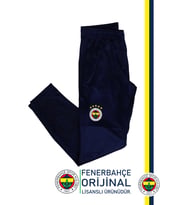 Fenerbahçe Orijinal Rashel Kumaş A Takım Çocuk Eşofman Altı Lacivert Tek Alt