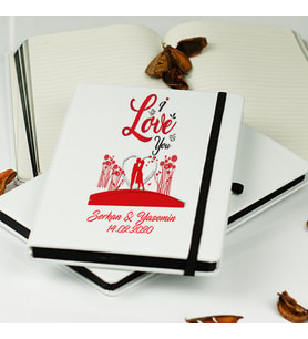 Sevgililer Günü Hediyesi Defter 017
