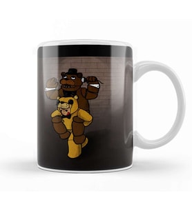 Five Nights At Freddy's Ugly Sweater Kupa Bardak Porselen