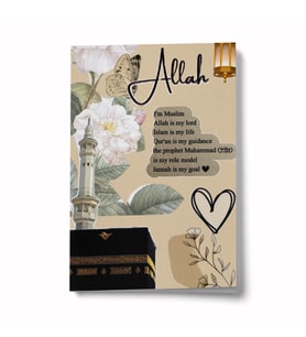 Kolaj Serisi 8 - Hedefimiz Cennet Mini Defter (05)